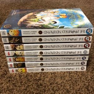 The Promised Neverland manga vol. 1-7